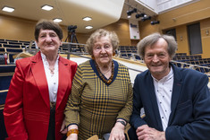Od prawej: Alicja Haszczak, Marian Misiakiewicz, 