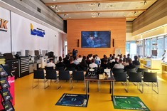 Studenci PRz na warsztatach edukacyjnych w firmie ISCAR Poland,