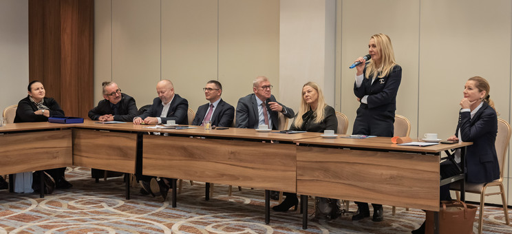 Wystąpienie M. Półtorak,