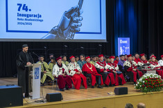 Przewodniczący Samorządu Doktorantów mgr inż. Kamil Kucharski,